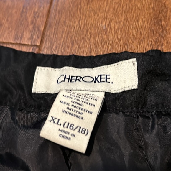 Cherokee Teen Snow ski Pants - Insulated Heavyweight Water-Resistant - Picture 2 of 6